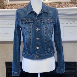 Sutters Denim Distressed Western Jacket
